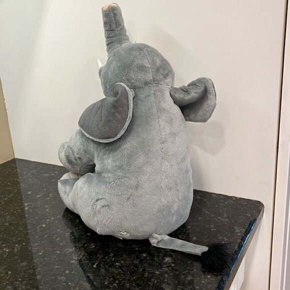 Elephant 15" Plush Love Planet Earth BBC Stuffed Animal Blue Eye - Picture 3 of 9